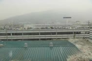 石巻港を超えて石巻ガスを襲う津波（その２）