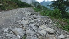 ネパール山間地域の斜面災害5