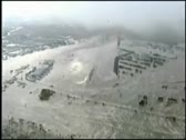 現場の戦い 502-014　防災ヘリが捉えた仙台空港冠水の映像